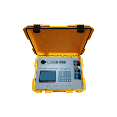 GF302D1S PORTABLE THREE PHASE ENERGY METER TEST SYSTEM WITH REFERENCE STANDARD AND INTEGRATED CURREN