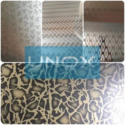 New Pattern Etching Stainless Steel Sheets