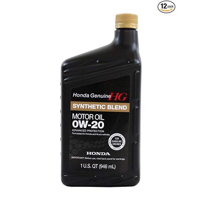 Honda 0W-20 Full Synthetic Blend Motor Oil - Dalian Western States Oil ...