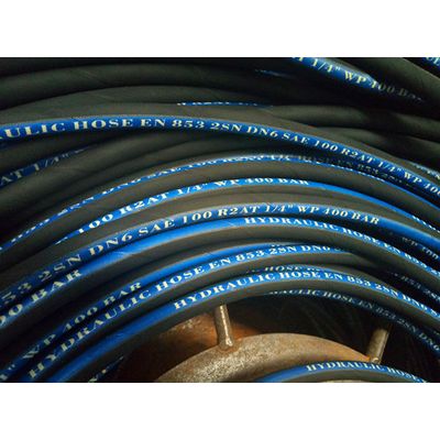 Rubber hose for high pressure washer