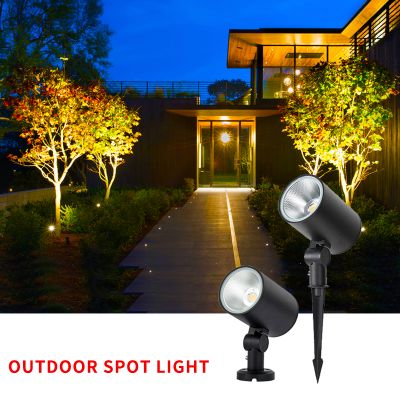 5w Outdoor LED Spotlight LED Floodlight Waterproof IP65 Landscape Light Colorful Spotlight