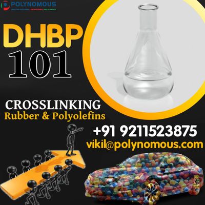 DHBP 101 peroxide Crosslinking for Rubbers & Polyolefins
