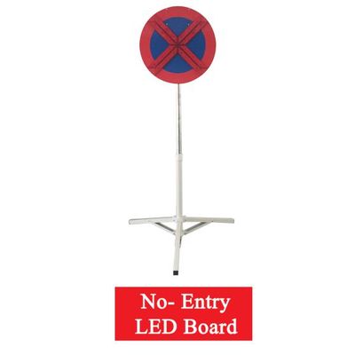 Telescopic safety light indicator aluminum plate Waterproof No access sign,no entry led board