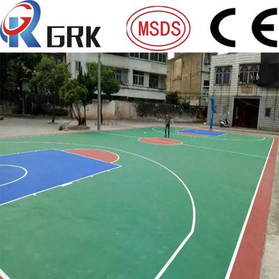 Basketball court floor SPU silicone polyurethane rubber flooring