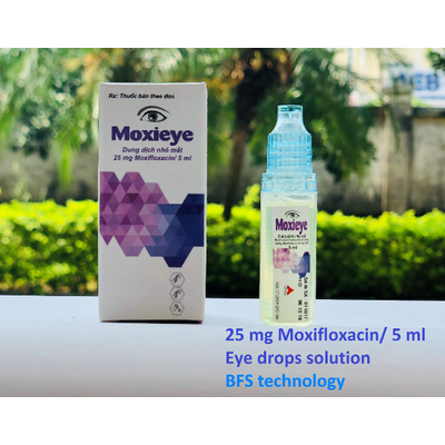 Multidose Eye Drop Moxieye Moxifloxacin hydrochloride
