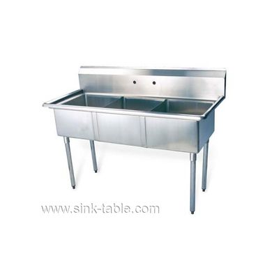 Sale Triple Bowl Stainless Steel Sink FSA-2-N 01