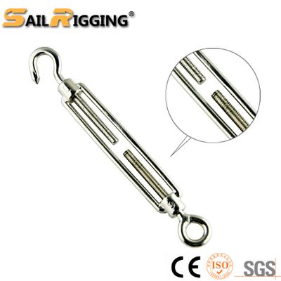 metal polished standard din 1480 wire rope stainless steel turnbuckle