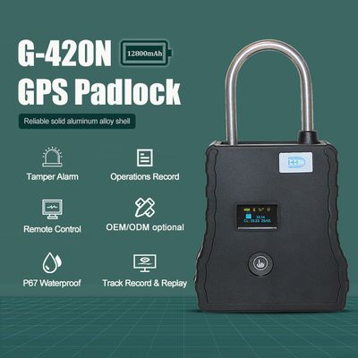 G420 GPS Padlock Smart E Lock