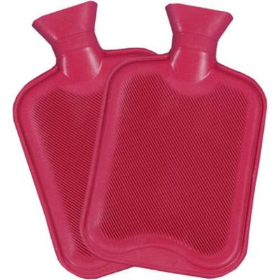 BS natural rubber hot water bottle