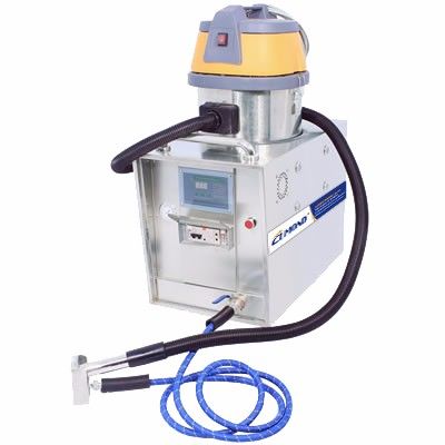 small steam cleaning machine and vacuum cleaner