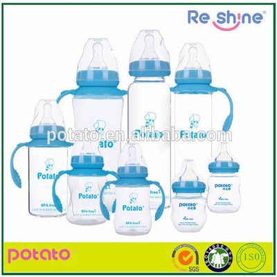 Safe Baby Product Food Grade Cute Shape baby Bottle /cheap Plastic Feeding Bottle