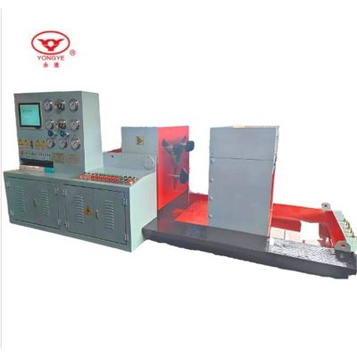dn3"-12" PLC control YFT-300 horizontal claws clamping type hydraulic valve test bench