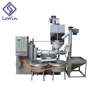manufacture screw oil press machine for peanut sesame