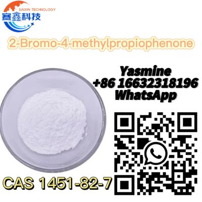 High quality low price CAS 1451-82-7 2-Bromo-4-methylpropiophenone 99.9%