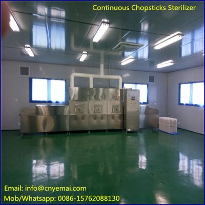 12KW High Efficiency continuous bamboo chopsticks sterilizer