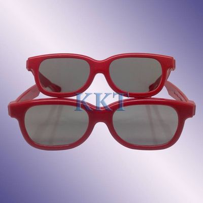 plastic passive 3d glasses for master image