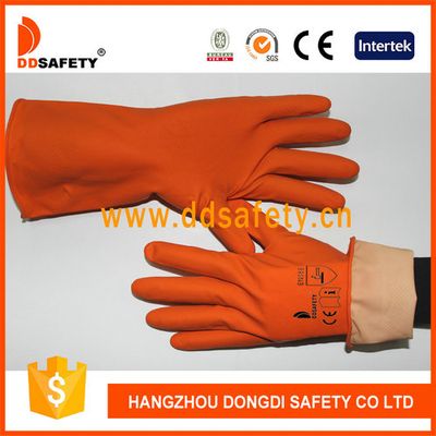 Orange latex glove-DHL302