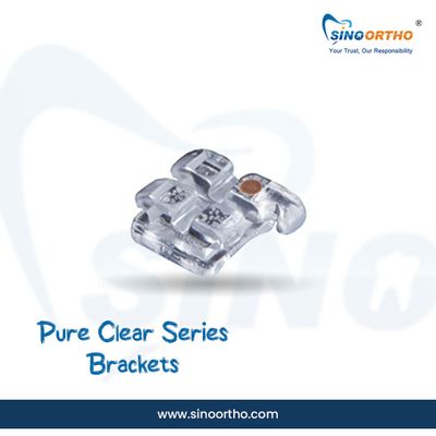 Pure Clear Series Brackets Sino Orthodontic Appliance