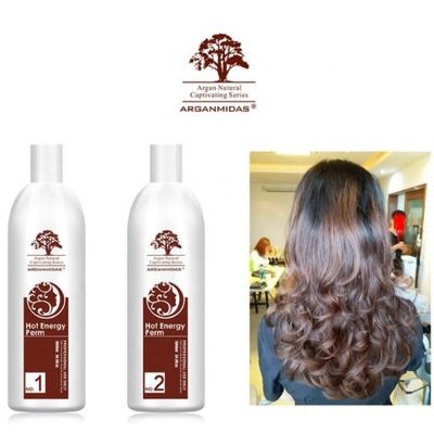 Arganmidas Best Hair Styling Product Permanent Wave Lotion Curly Hot Energy Hair Perm