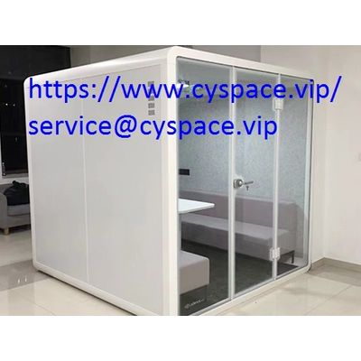 Cyspace Factory Customized Case Work Pod Sound Proof Meeting Room Private Booth Office Pod