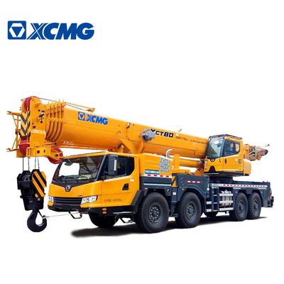 XCMG Truck Crane 80 Ton 5 Jib Telescopic Boom Mobile Crane China Big Hydraulic Crane Truck Xct80L5