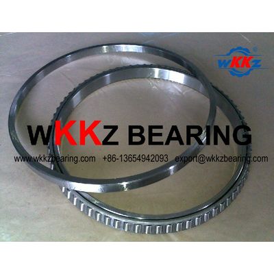 WKKZ LL758744/LL758715 single row taper roller bearings 323.85X381X28.57mm P6 Precision Chrome steel