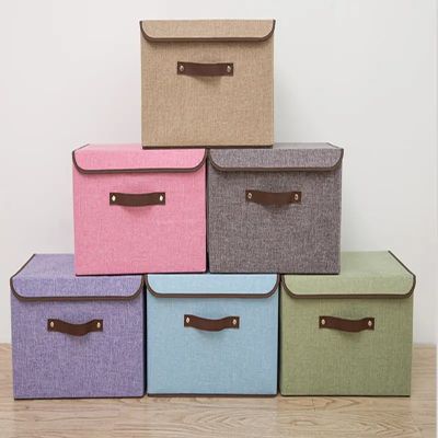 Vietnam Manufacturer Collapsible Storage Box, Fabric Basket for Clothes, Shopping - Ready To Export