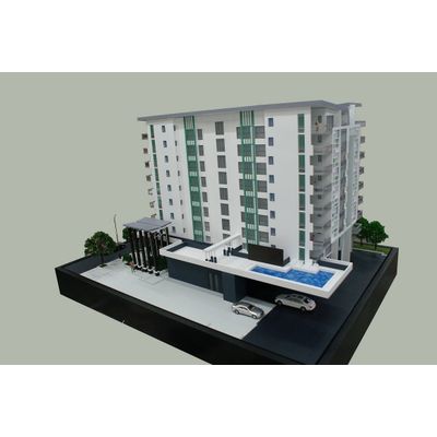 1:100 Scale Architectural Model, Residential Model Making