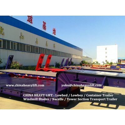 CHINA HEAVY LIFT - Flatbed Container Trailer