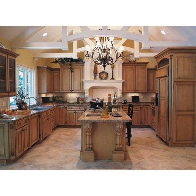 Maple Glaze Kitchen Cabinet