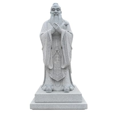 Kongzi stone statue Chinese culture ancestry figure sculpture