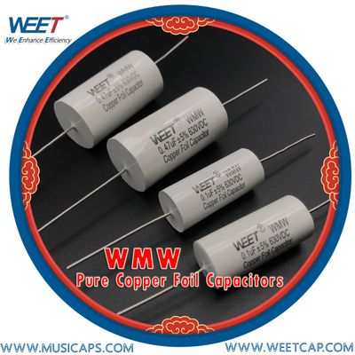 WEET WMW 630VDC Pure Copper Foil and Polypropylene Film Capacitors