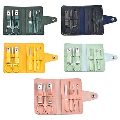 7 In 1 Manicure Sets Stainless Steel Nail Trimming Sets Portable Travel Kit www.stbetter.com
