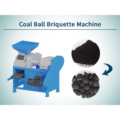 Coal ball briquette machine | BBQ charcoal press machine