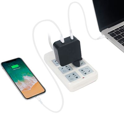 75W USB Type c PD Wall Charger&QC 3.0 Charger