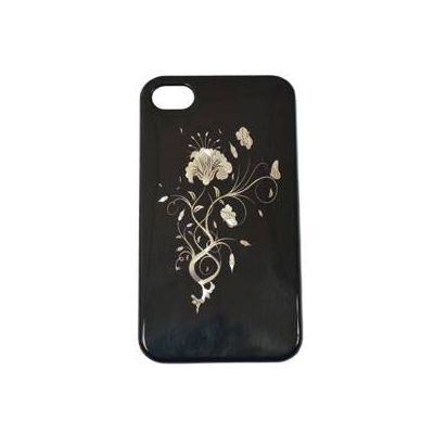 Case for iPhone 4/4S, Electroplating Laser Pattern,