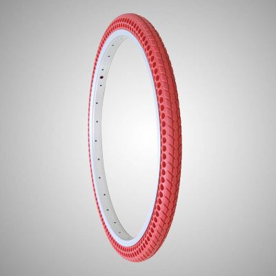 261-3/8 inch solid air free bicycle tire