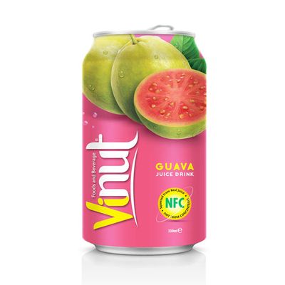 330ml Canned Fruit Juice Guava Juice Drink Supplier330ml Canned Fruit Juice Guava Juice Drink Suppli