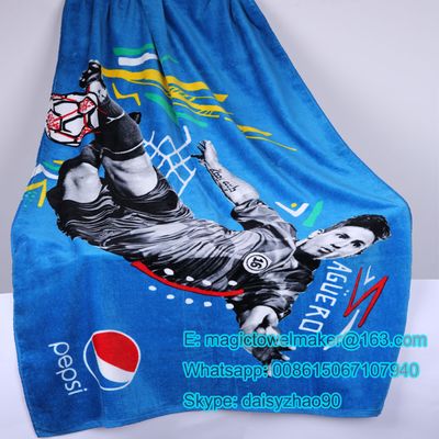 Custom printed beach towel/magic oversize bath towels for Christmas and gift promotion