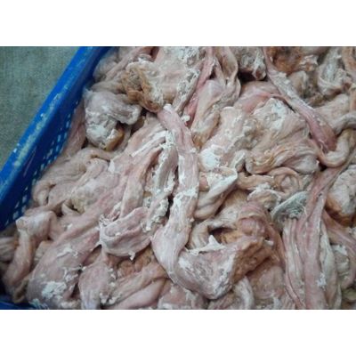 Pork rectum intestine