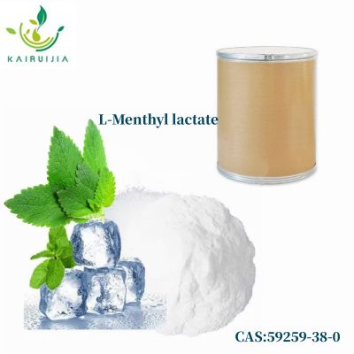 Food Flavor Cooling Agent Long-Lasting Tasteless L-Menthyl Lactate CAS 59259-38-0 for Cigarettes