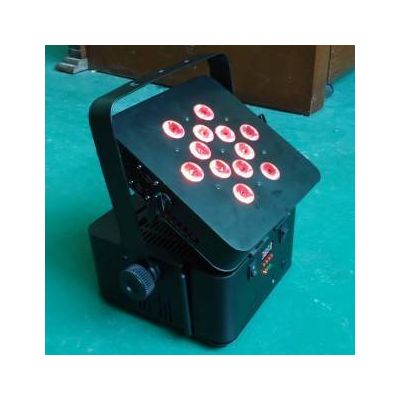 wireless dmx battery power led par can 12*10W 4in1 stage light for di & disco light
