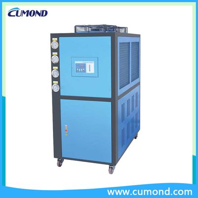 Portable air cooled industrial chiller