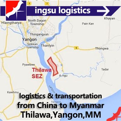freight forwarding services company from China to Thilawa,Myanamr