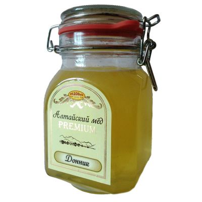 Natural flower "Donnik" honey from Russia