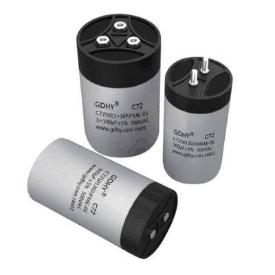 GDHY C72 ac filter capacitor metallized film capacitors ac motor start capacitor