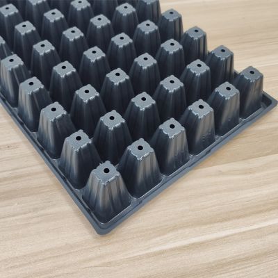 Greenhouse 128 105 Cells Plastic Nursery Tray Vegetable Planting Hydroponic Seed Seedling Tray