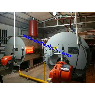 2ton 2000kg industrail diesel fired steam boiler for building materials factory