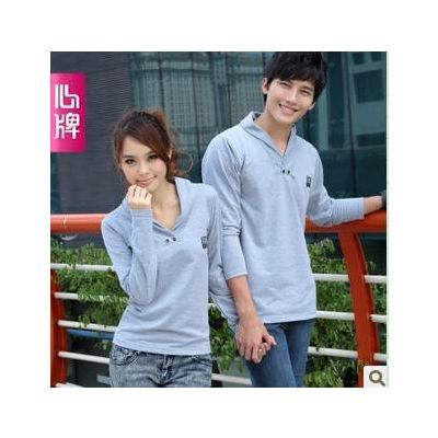 Couple long sleeve T Shirt 2011 new arrival autumn clothing Corea L218