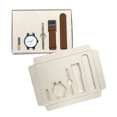 Bamboo pulp watch packaging recycled paper pulp tray
